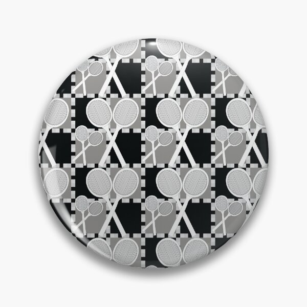 Item preview, Tennis checkered pattern black background  designed and sold by Tatiana Ribeiro.