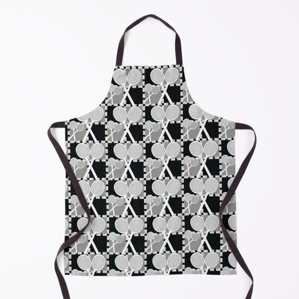 Item preview, Tennis checkered pattern black background designed and sold by Tatiana Ribeiro.
