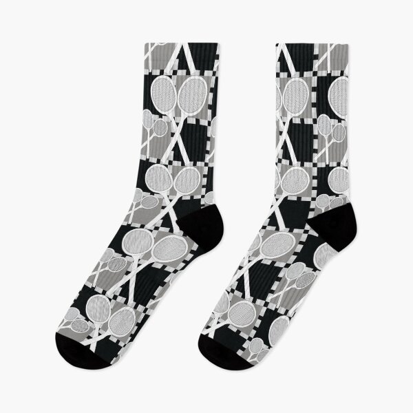 Item preview, Tennis checkered pattern black background  designed and sold by Tatiana Ribeiro.