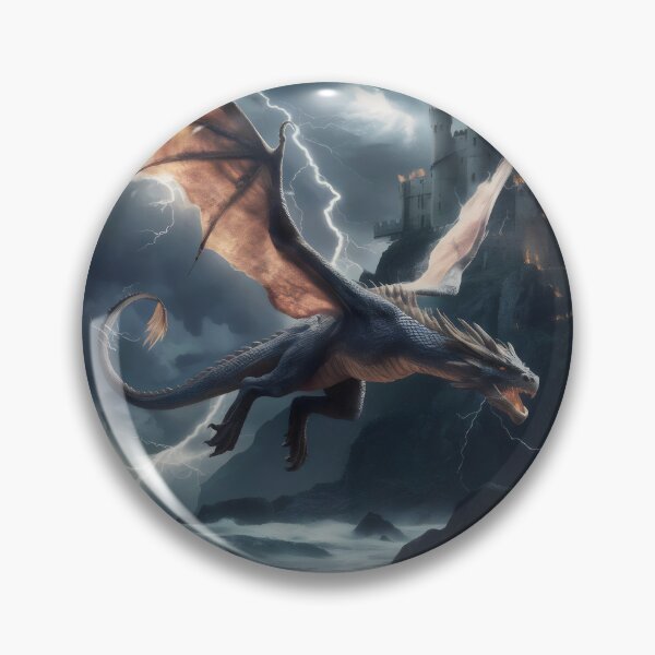 Item preview, Flight of the majestic dragon. designed and sold by MyHappyArtShop.