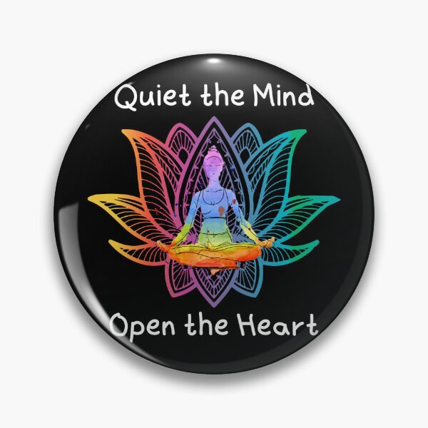 Item preview, Quiet Mind Open the Heart Mindfulness Meditation designed and sold by DivineMovement.