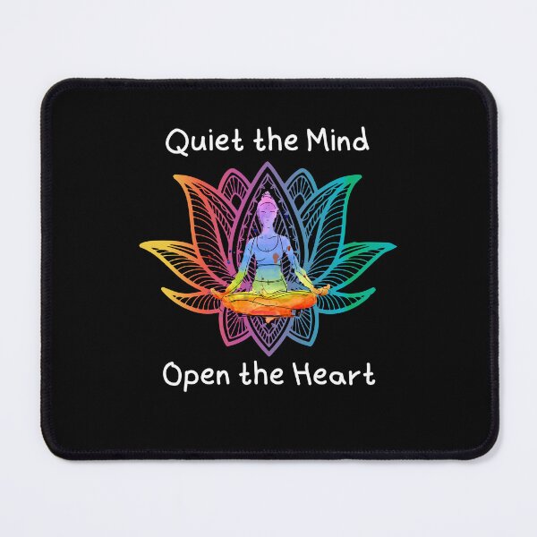Item preview, Quiet Mind Open the Heart Mindfulness Meditation designed and sold by DivineMovement.