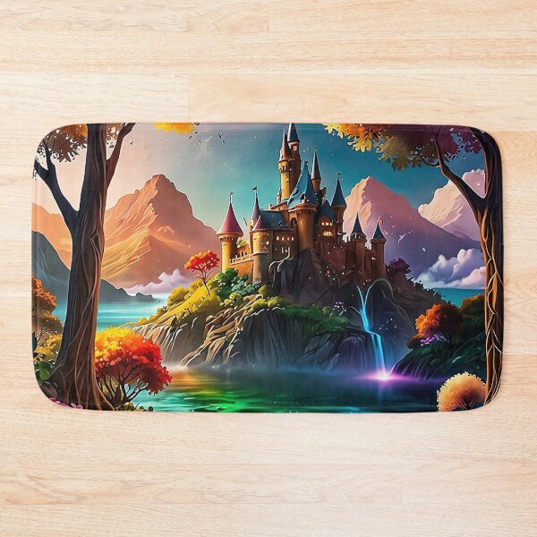Item preview, Castle in the lake designed and sold by PixelParadies.