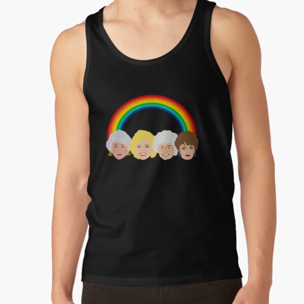 LGBT Pride Dorothy, Blanche, Rose and Sophia Design Tank Top