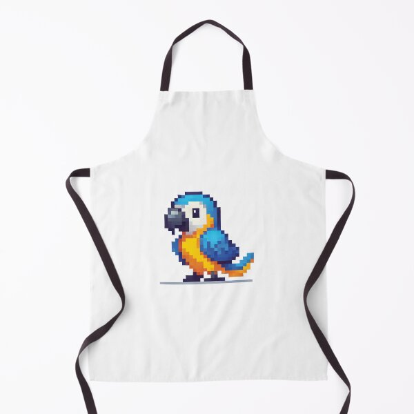 Item preview, Pixel Parrot Baby (Chick) designed and sold by The Unique Geek.