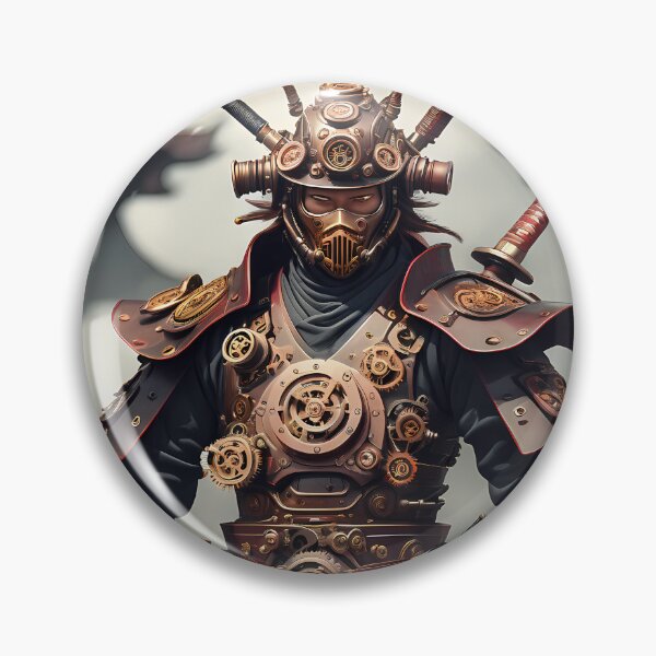 Item preview, SteamPunk Samurai designed and sold by Marcicev-Bojan.