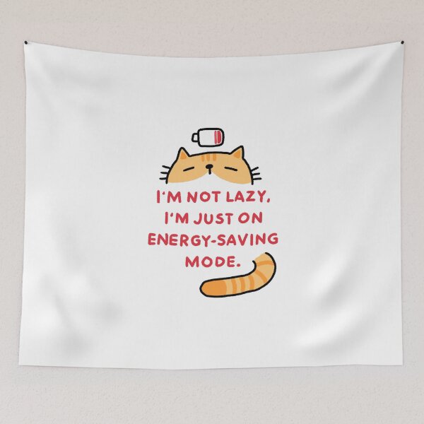 Item preview, Energy Saving Mode designed and sold by Cocoa-cat.