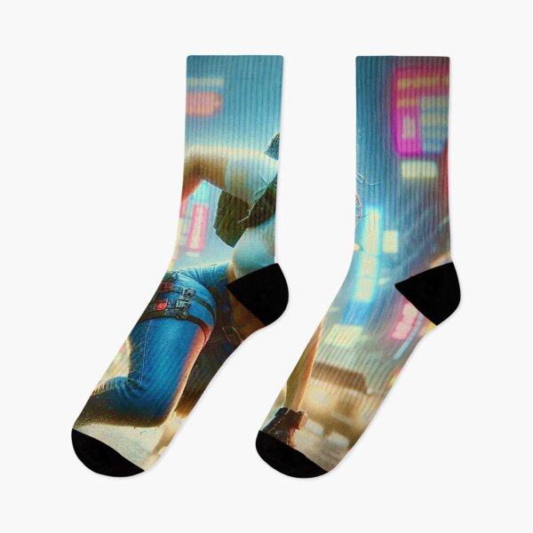Item preview, Armed Cyberpunk Electric Warm Monsoon  designed and sold by Ghost Archer Illusions.