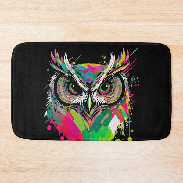 Item preview, Colorful owl designed and sold by GRACIART-FR.