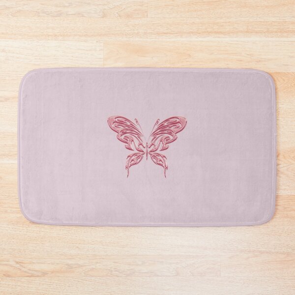 Item preview, 3D Metallic Pink Y2K Butterfly designed and sold by Creative Brat Design Studio.