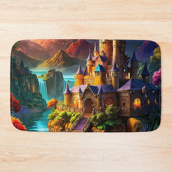 Item preview, Castle in the lake designed and sold by PixelParadies.