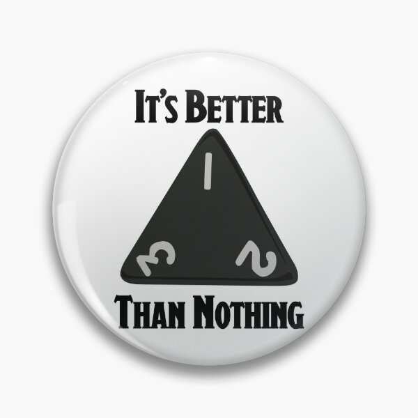 Item preview, Better Than Nothing designed and sold by BLinnDesigns.
