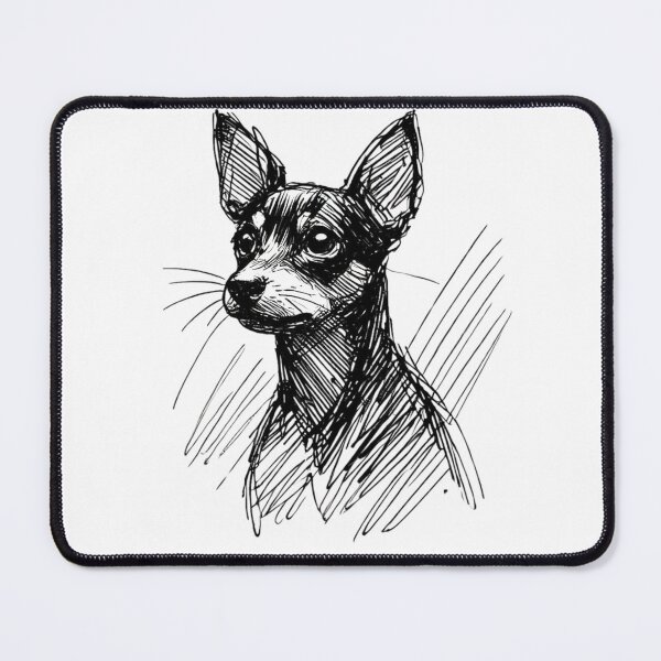 Item preview, Pincher Dog designed and sold by Blink Art Studio.