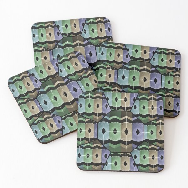 Item preview, Geometric multicolored pattern designed and sold by AnnabellaRh.
