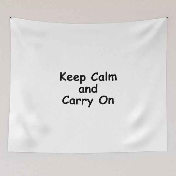 Item preview, Keep Calm and Carry On designed and sold by Travelslightly.