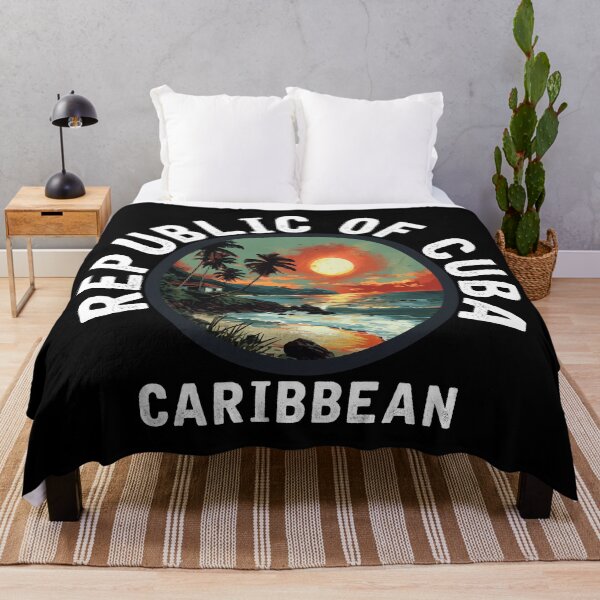 Item preview, Republic Of Cuba - Caribbean (with White Lettering) designed and sold by VelvetRoom.