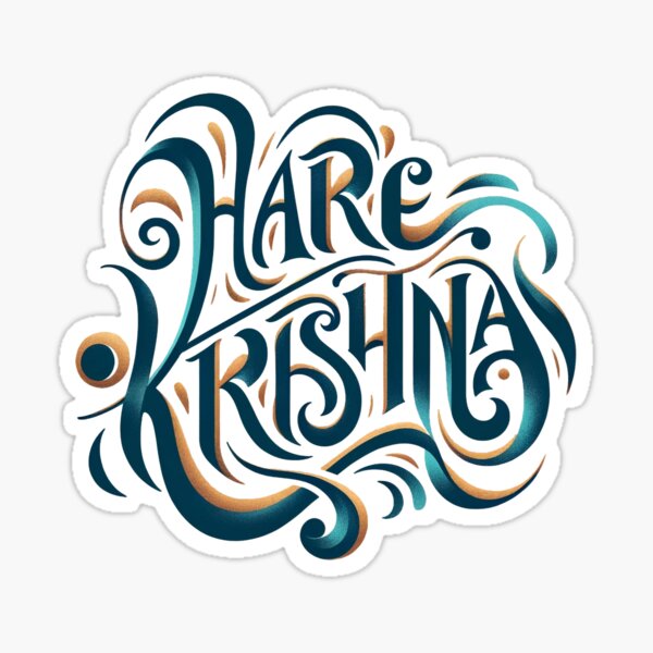 Item preview, Hare Krishna designed and sold by DivineMovement.