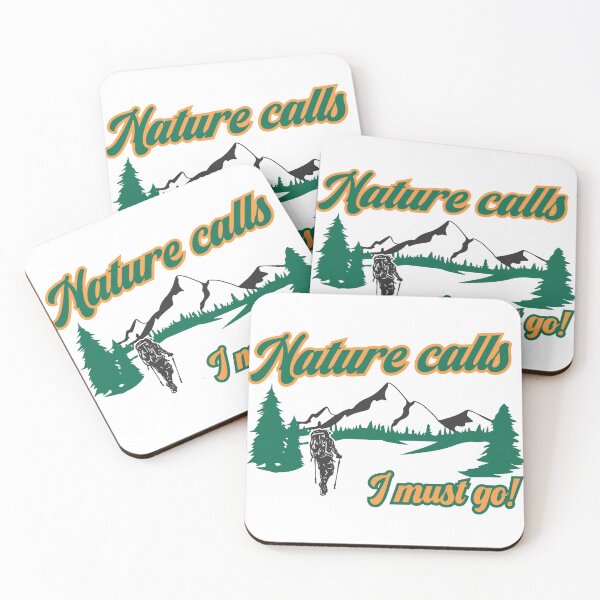 Item preview, Nature calls I must go designed and sold by SaifStudio.