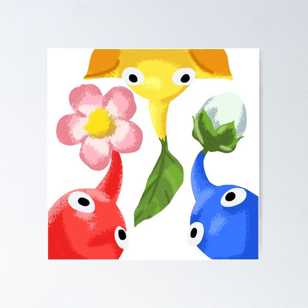 Item preview, Trío Pikmin designed and sold by AnastasiaWsk.