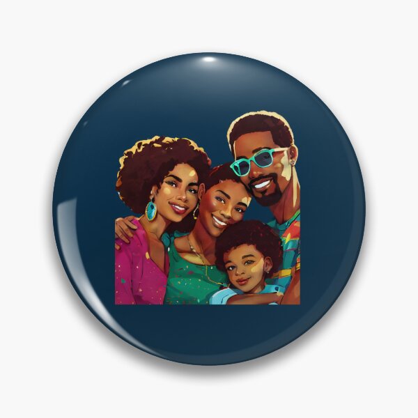 Item preview, African American Family Portrait designed and sold by goyettecolby.