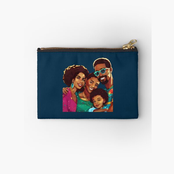 Item preview, African American Family Portrait designed and sold by goyettecolby.
