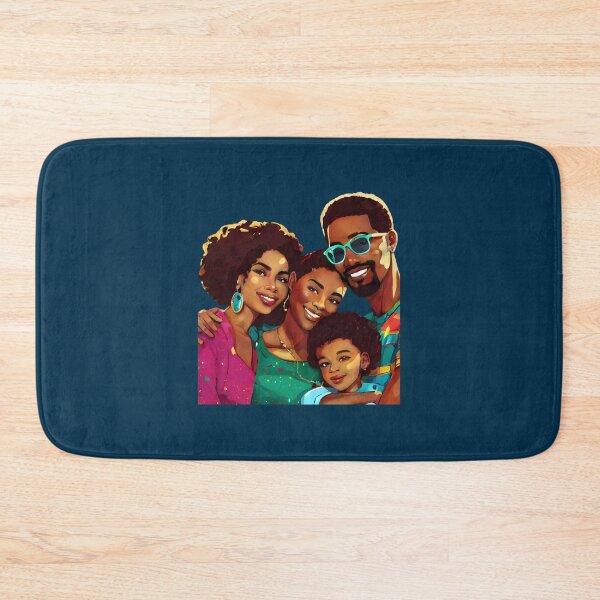 Item preview, African American Family Portrait designed and sold by goyettecolby.