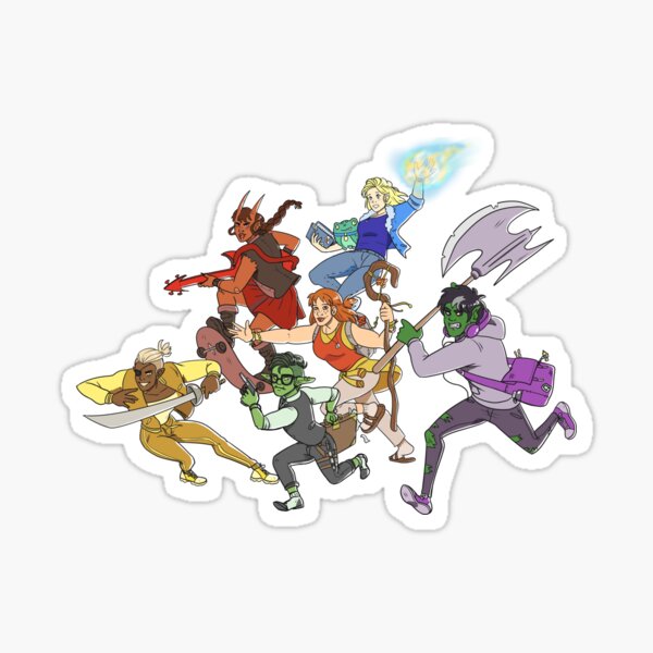 Fantasy High the bad kids Sticker