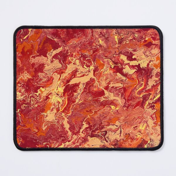 Item preview, Fire Fluid Art Landscape designed and sold by Heather Martin.