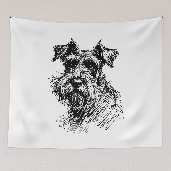 Item preview, Giant Schnauzer Dog designed and sold by Blink Art Studio.