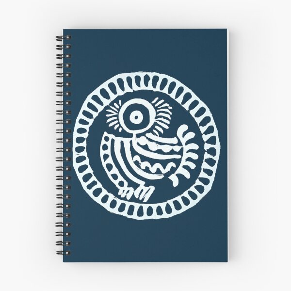 Item preview, Ancient Abstract Bird Painting designed and sold by goyettecolby.