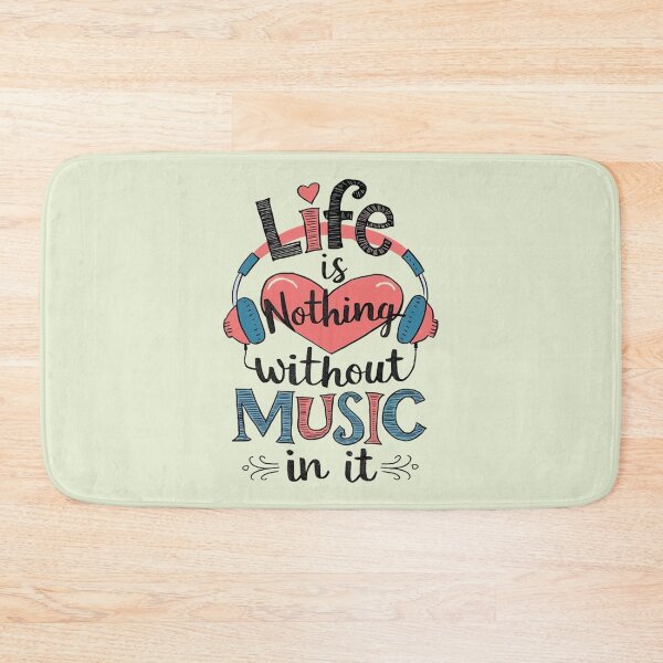 Item preview, Life is nothing without music in it designed and sold by Vicky021.