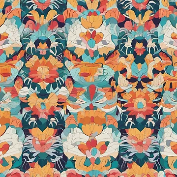 Artwork thumbnail, Colorful Pattern by Asiantrendzz