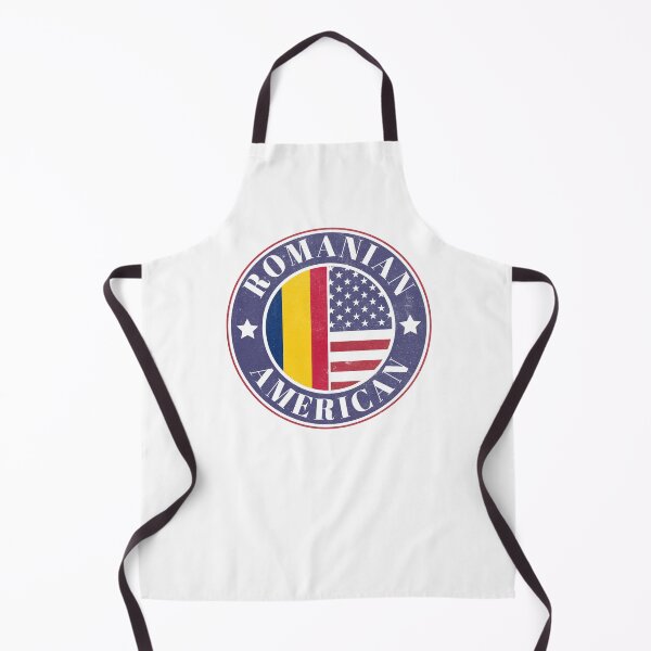 Item preview, Proud Romanian-American Badge - Romania Flag designed and sold by chrisrivait.