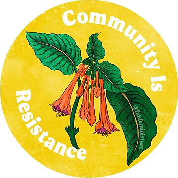Artwork thumbnail, Community Is Resistance by fabfeminist