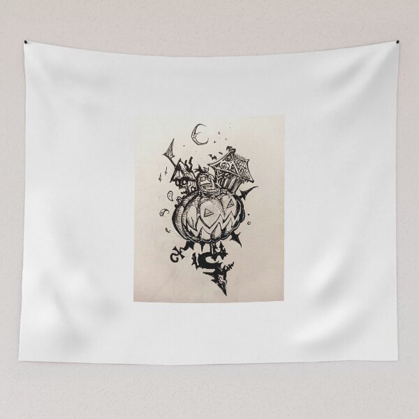 Item preview, Kingdom Hearts 1 Halloween Town designed and sold by Inkhov Art.
