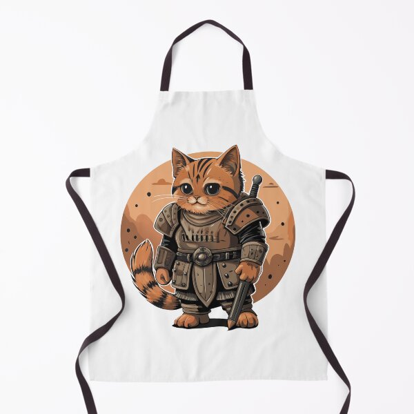 Item preview, Feline Knight's Enchanted Armor designed and sold by Alahchin Art.
