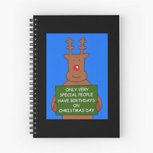 Item preview, 418 Christmas Day December 25Th Birthday Cute Cartoon Reindeer	 designed and sold by ydivotci44.