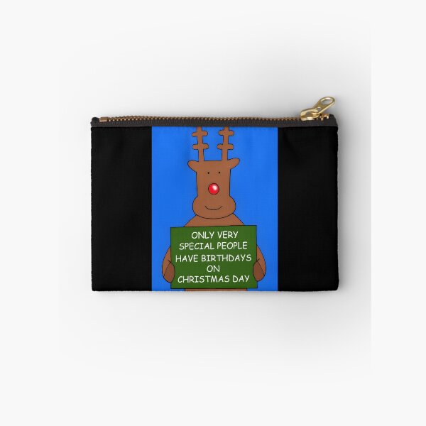 Item preview, 418 Christmas Day December 25Th Birthday Cute Cartoon Reindeer	 designed and sold by ydivotci44.