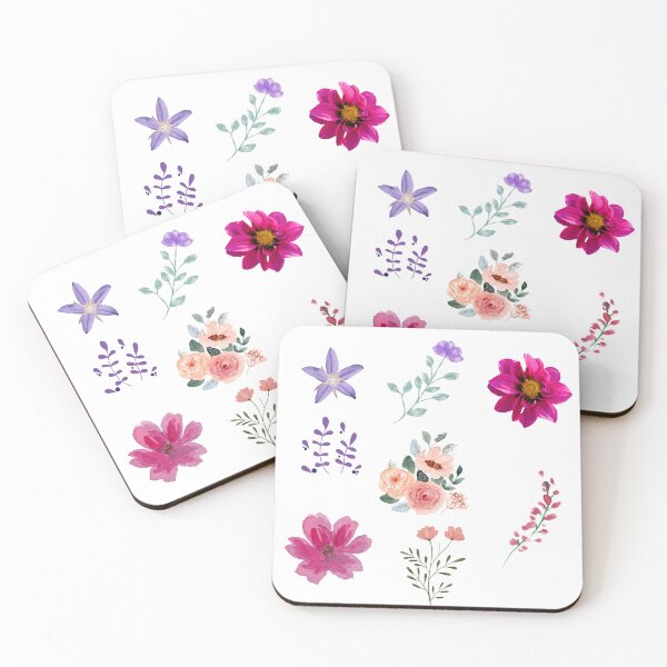 Item preview, Watercolor Floral Stickers for Journaling | Beautiful Flower Designs designed and sold by Wasfishop.
