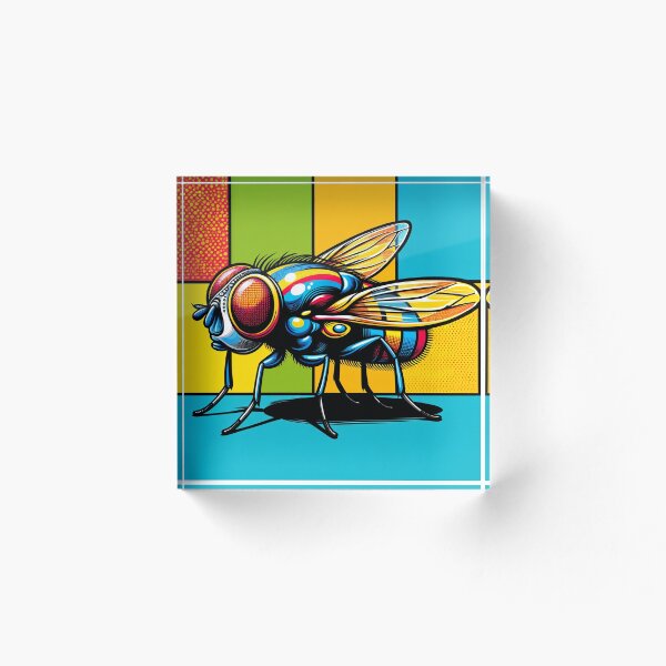 Aperçu de l'œuvre Mouche artistique.7 créée et vendue par COOLKJS0.
