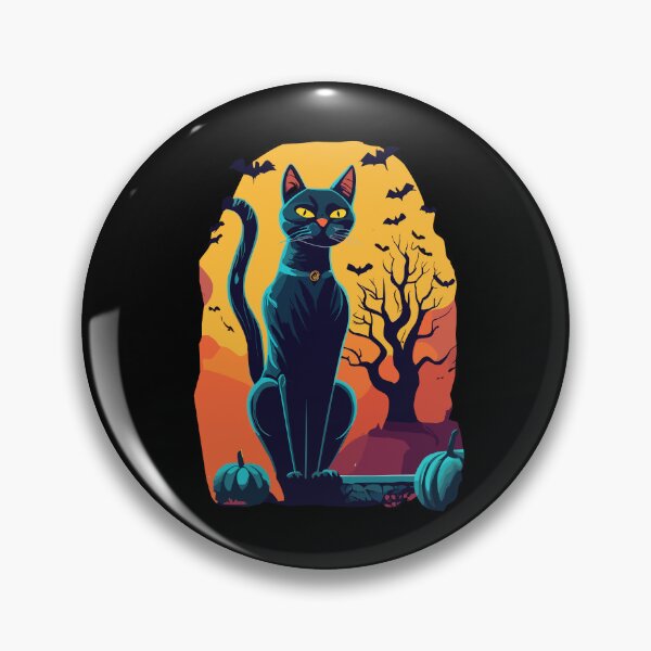 Item preview, Long, Thin Cat in Spooky Halloween Costume designed and sold by printerrificart.