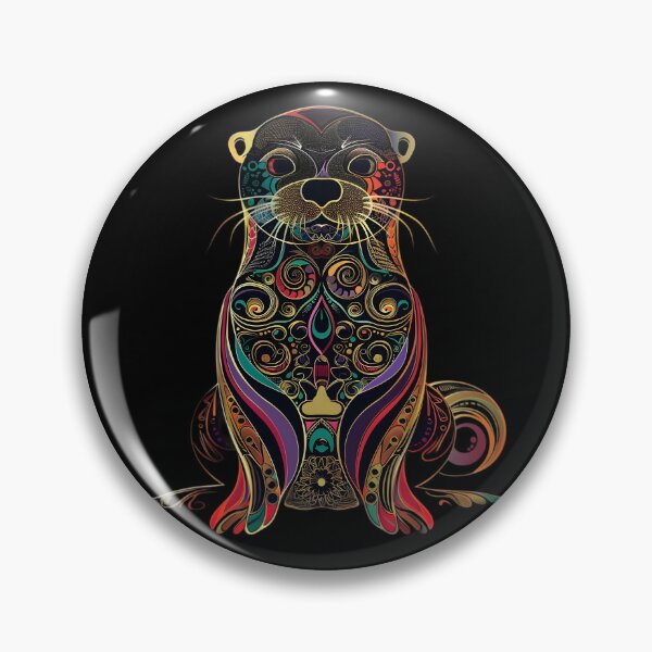 Item preview, Stylized Otter designed and sold by HarmonyTheKoala.