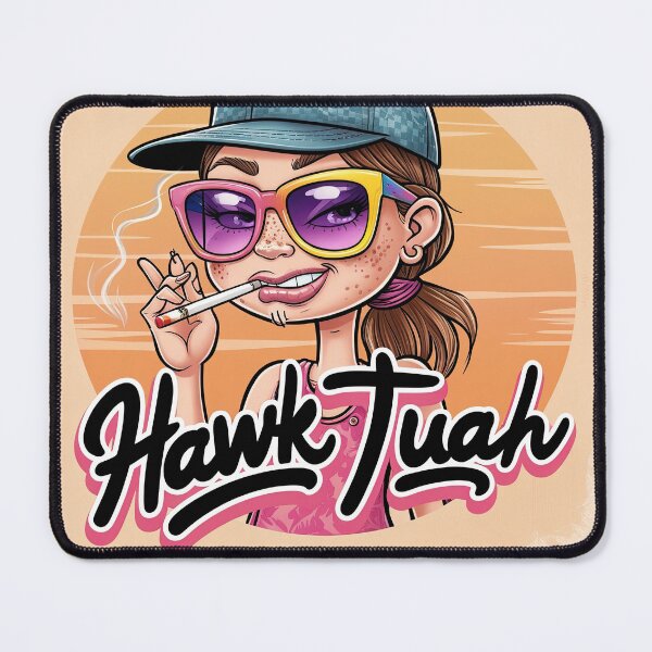 Item preview, Hawk Tuah Funny Viral Meme designed and sold by teamph.