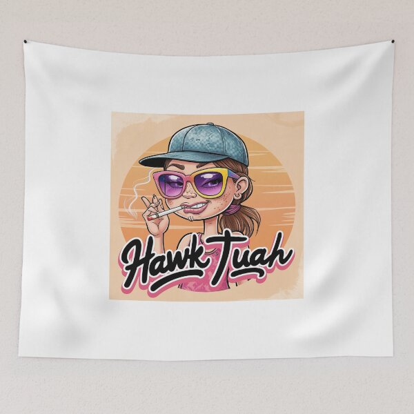 Item preview, Hawk Tuah Funny Viral Meme designed and sold by teamph.
