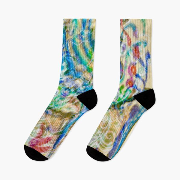 Item preview, Cuadro floral abstracto multicapa  designed and sold by ricoflinn.
