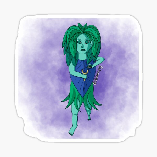 Vista previa del artículo con la obra «Dryad - Mazmorras inciertas con fondo», diseñado y vendido por Olistabs.