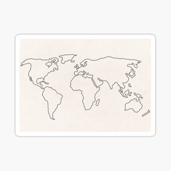 Item preview, World Map designed and sold by Graphic world.