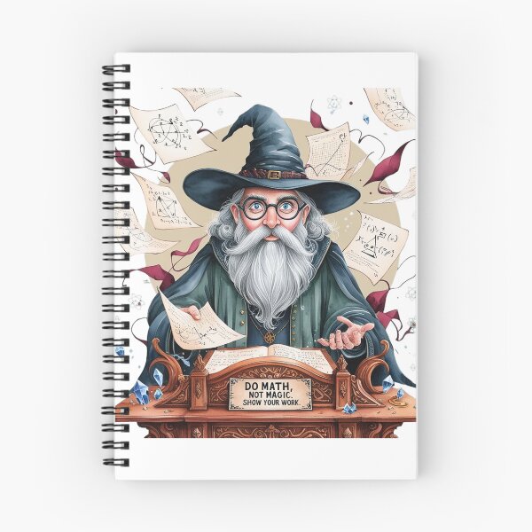 Item preview, Do math, not magic. Show your work designed and sold by zakioury.