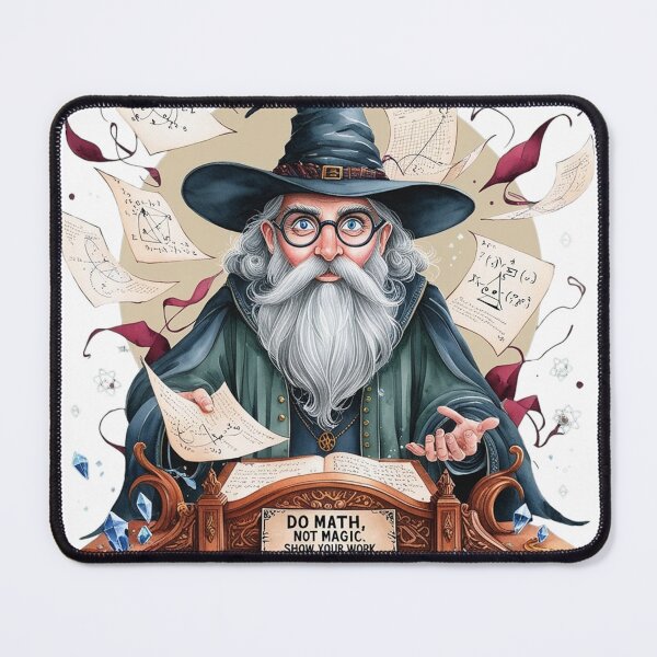 Item preview, Do math, not magic. Show your work designed and sold by zakioury.