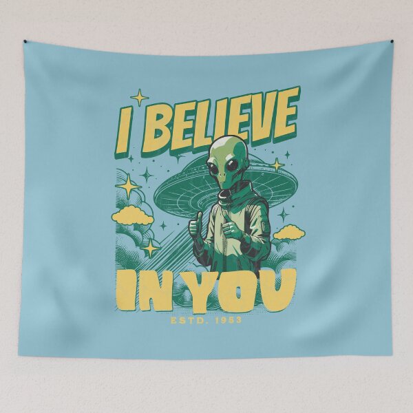 Item preview, Alien I Believe in You designed and sold by tinytiger77.